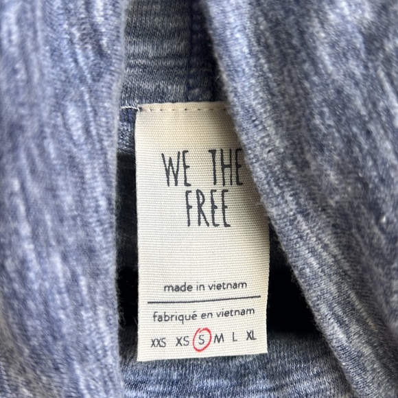 Free People Summer Think Tank Navy - Picture 9 of 11